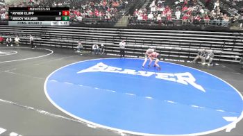 5A 150 lbs Cons. Round 2 - Brody Walker, Hunter vs Ryker Cluff, Spanish Fork