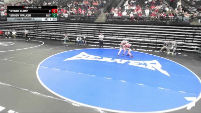 5A 150 lbs Cons. Round 2 - Brody Walker, Hunter vs Ryker Cluff, Spanish Fork