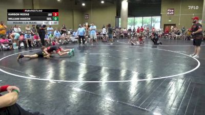 125 lbs Round 1 (6 Team) - Karson Rozas, Louisiana Mudbugs vs William Hinson, Rabbit WC