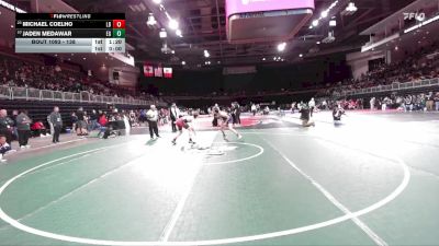 138 lbs Champ. Round 1 - Michael Coelho, Los Banos vs Jaden Medawar, Elk Grove