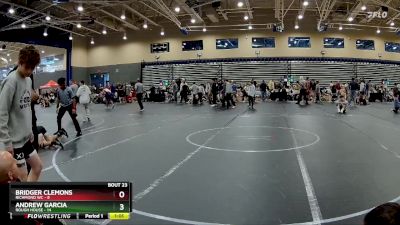 92 lbs Round 6 (8 Team) - Andrew Garcia, Rough House vs Bridger Clemons, Richmond WC