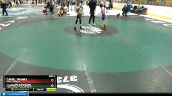 67-74 lbs Round 2 - Hudson Johnson, PIONEER GRAPPLING ACADEMY vs Daniel Franks, MATSU MATMEN