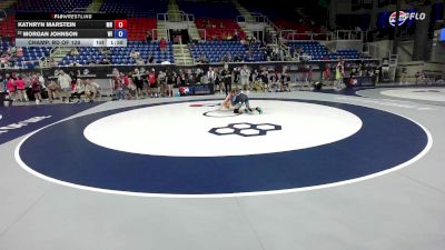 120 lbs Champ. Rd Of 128 - Kathryn Marstein, MN vs Morgan Johnson, WI