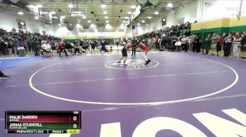 190 lbs Cons. Round 3 - Malik Darden, Bayside vs Jonas Studstill, Floyd Kellam