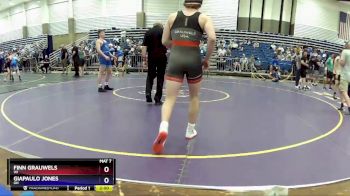 160 lbs Champ. Round 1 - Finn Grauwels, WI vs Giapaulo Jones, OH