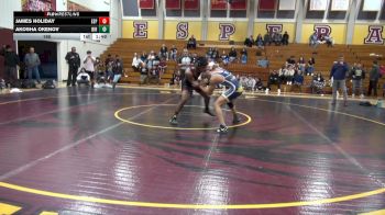 165 lbs Round 3 (4 Team) - James Holiday, Esperanza vs Akosha Okenov, Birmingham