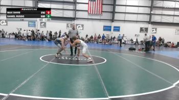 138 lbs Allday - Max Davis, SLY FOX WRESTLING CLUB vs Daniel Russo, RALEIGH AREA WOLFPACK RED