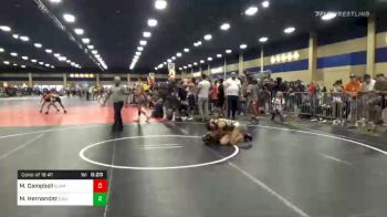 Match - Madison Campbell, SLAM Academy vs Melody Hernandez, Cali Warriors Wrestling