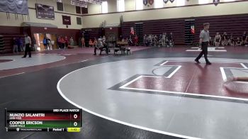 JV-6 lbs 3rd Place Match - Nunzio Salanitri, Linn-Mar vs Cooper Ericson, Cedar Falls