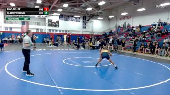 133 lbs Finals (2 Team) - Rigo Tellez, Lakeland vs Blaise Verdino, Ursinus