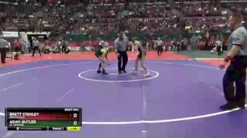 D1-106 lbs Semifinal - Brett Stanley, Brecksville vs Adam Butler, St. Edward