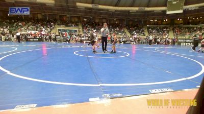 60 lbs Round Of 16 - Julian Palafox, Southwest Stallions Wrestling Club vs Cutter Bledsoe, Woodland Wrestling Club