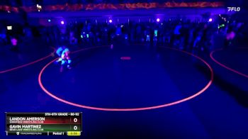 86-92 lbs Round 1 - Gavin Martinez, Bear Lake Wrestling Club vs Landon Amerson, Shootbox Wrestling Club