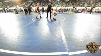 90 lbs Round Of 16 - Jaxon Hines, Comanche Takedown Club vs Amariah Torres, Fitness Fight Factory Wrestling Club