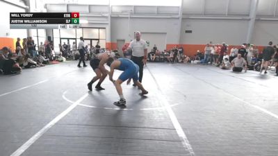 132 lbs Round 3 (8 Team) - Justin Williamson, Sleepers vs Will Yordy, Gettysburg