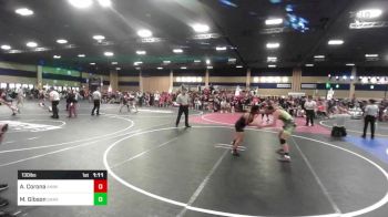 130 lbs Round Of 64 - Alicia Corona, Animal House WC vs Merrick Gibson, Garage Rats