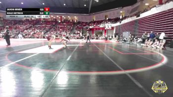 120 lbs Semifinals (8 Team) - Kole Hetrick, BLACKWELL vs Jaxon Miner, PERRY