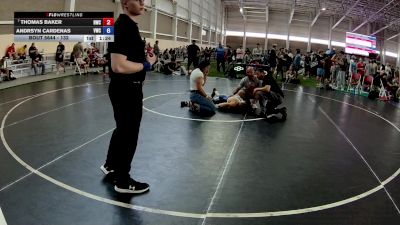 132 lbs 5th Place Match - Ethan Sharp, Utah vs Thomas Baker, Husky Wrestling Club