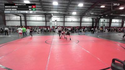 Round Of 16 - Rocco Aurilia, West Milford vs Carter Meng, Williamstown