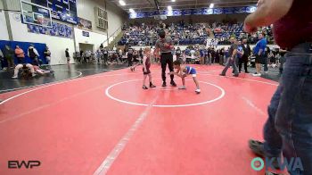 46 lbs Round Of 32 - Lucas Matthews, Tiger Trained Wrestling vs Helena Klhar, IRONMEN Wrestling Club