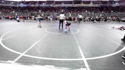 100 lbs Quarterfinal - Ryan Rose, DC Elite - Coufal vs Wesley Francis, Beebe Badgers