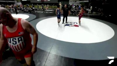 144 lbs Cons. Round 3 - Tristan Rodriguez, Hanford High School Wrestling vs Lincoln Chung, Long Beach Poly High School Wrestling