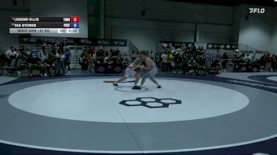 67 kg Cons. Semis - Legend Ellis, Threestyle Wrestling vs Tas Storer, Poway RTC