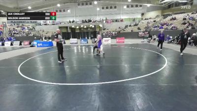 144 lbs Placement (4 Team) - Wilson Jamison, Christian Brothers High School vs Jax Crolley, Father Ryan High School