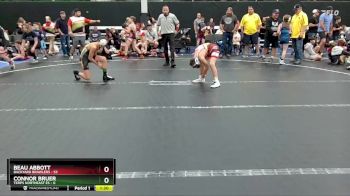 84 lbs Round 5 (8 Team) - Beau Abbott, Backyard Brawlers vs Connor Bruer, Terps Northeast ES