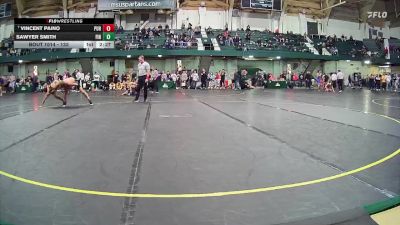133 lbs Champ. Round 1 - Vincent Paino, Purdue vs Sawyer Smith, Findlay