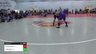 220 lbs Consi Of 4 - Chris Rushmore, Coudersport vs Joshua Morales, Sagamore