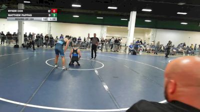 165 lbs Round Of 128 - Ryker Cox, NY vs Matthew Pappas, RI