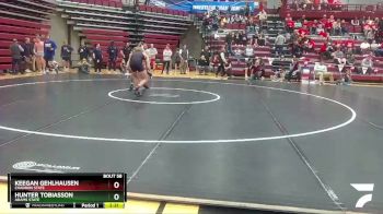 184 lbs Quarterfinal - Hunter Tobiasson, Adams State vs Keegan Gehlhausen, Chadron State