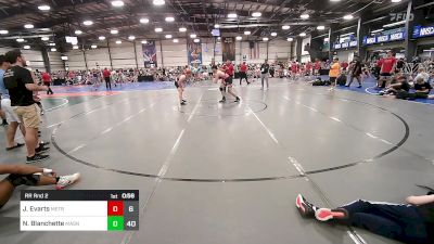 170 lbs Rr Rnd 2 - Jamie Evarts, MetroWest United Red vs Nate Blanchette, Dark Knights