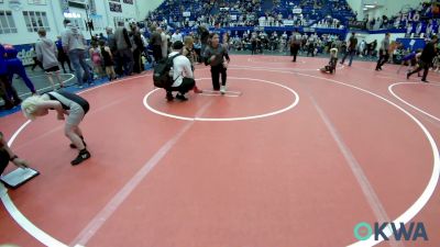 46 lbs Round Of 32 - Richard Widman, Shelton Wrestling Academy vs David Vanbibber, Perkins