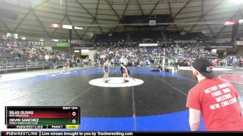 67 lbs Cons. Round 2 - Devin Sanchez, Forks Wrestling Club vs Silas Olivas, BMA Wrestling