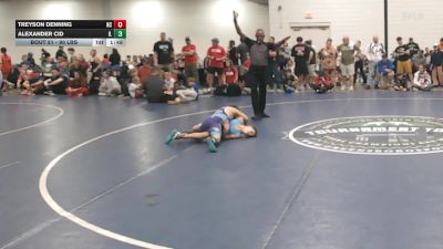 90 lbs Round Of 16 - Treyson Denning, NC vs Alexander Cid, IL