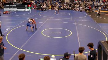 132 lbs Champ. Round 1 - Aidan Fitzgibbon, Ken-Ton vs Aaden Howard, Jamestown