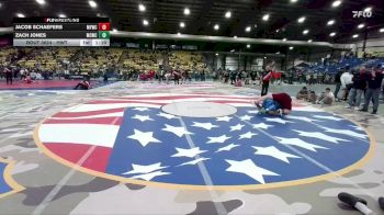 Cons. Round 3 - Jacob Schaefers, Madison Youth Wrestling Club vs Zach Jones, Magic City Wrestling Club