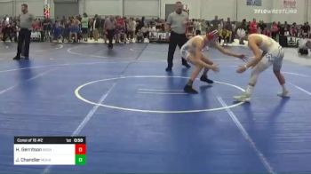 138 lbs Consi Of 16 #2 - Hayden Gerritson, Bronco Wrestling Club vs John Chandler, Mohave Greens