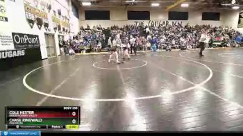 126 lbs Cons. Round 2 - Chase Ringwald, Philomath vs Cole Hester, Baker/Powder Valley