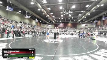 Quarterfinal - Hailey Broderick, Grantsville vs Zeze Lafaele, Richfield