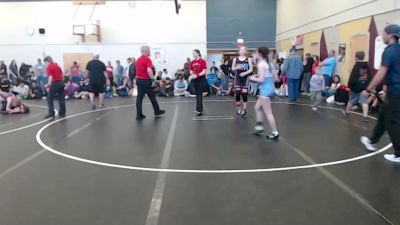 110 lbs Cons. Semis - Isabelle Ordway, Fighting Squirrels Wrestling Club vs Polly Sweat, Marsh Valley Wrestling Club