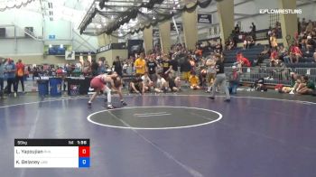 55 kg Consi Of 16 #2 - Lain Yapoujian, Phil Nowick Wrestling Club vs Killian Delaney, Lancaster Alliance Wrestling