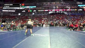 2A-285 lbs Quarterfinal - JT Kelso, Clarion-Goldfield-Dows vs Carson Grier, Williamsburg