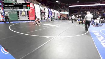 150 Class 3 lbs Cons. Round 1 - Diego Diaz Suarez, Belton vs Max Teson, Warrenton