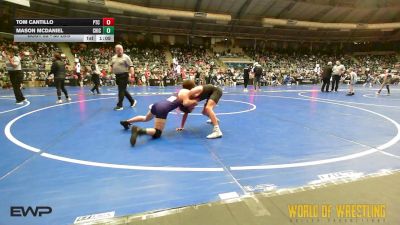 80 lbs Round Of 32 - Tom Cantillo, PTC Youth Wrestling vs Mason McDaniel, Chickasha Wrestling