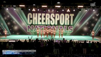 Pro Spirit - Lady A [2026 L4 Senior - D2 - Small - B Day 1] 2026 CHEERSPORT National All Star Cheerleading Championship