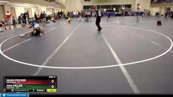 130 lbs Round 3 (6 Team) - Max Miller, Waconia vs Aliah Fischer, Owatonna