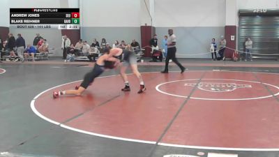 141 lbs Consi Of 16 #2 - Andrew Jones, Southeastern vs Blake Reihner, Davidson